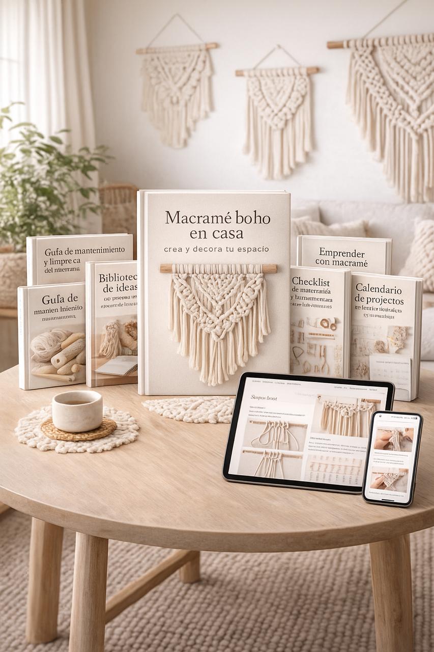 Boho en casa: crea y decora tu espacio